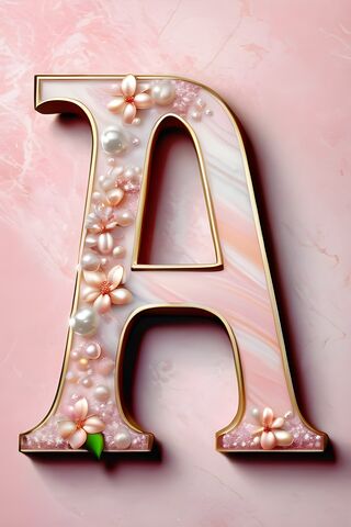 Pearl Letter A