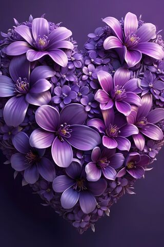 Heartfelt Blooms 💜🌸