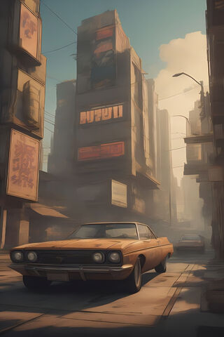 Retro Ride in a Futuris..