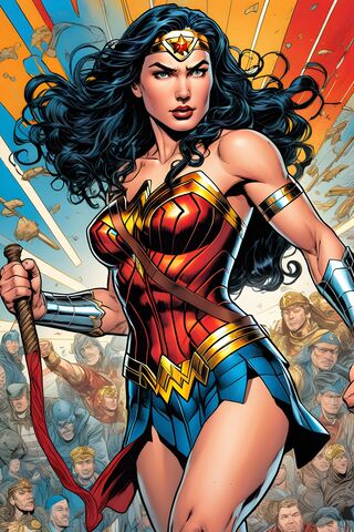 Wonder Woman: The Icon of Strength 💪✨