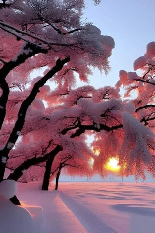 Winter Wonderland 🌸❄️