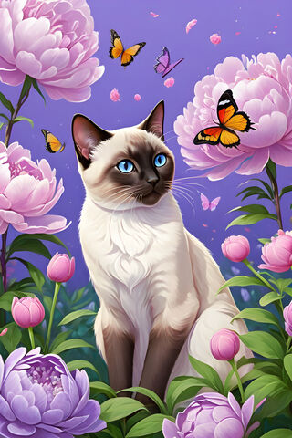 Peony Siamese