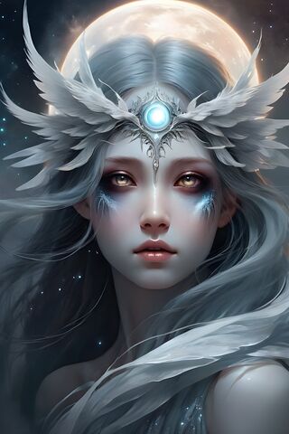 Ethereal Moonlit Guardian 🌙✨