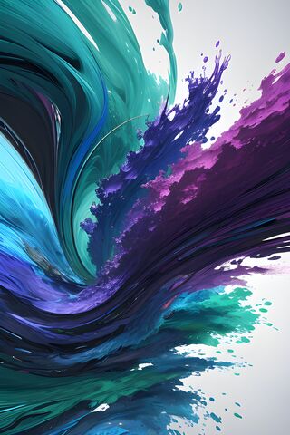 Vibrant Swirls of Color 🎨✨