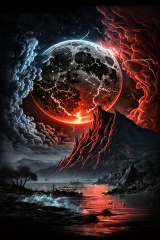 Eclipse of the Fiery Mo..