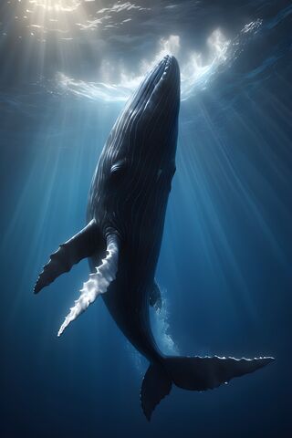 Majestic Humpback Whale..