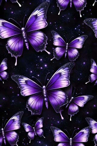 Purple Butterflies