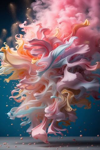 Whimsical Waves of Color 🌈✨