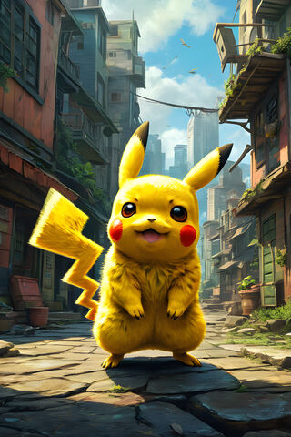 Pikachu in the Urban Ju..