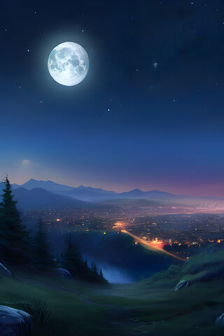 Moonlit Serenity: A Nig..