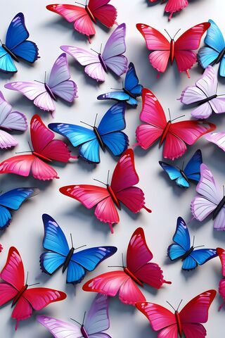 Pink and Purple Harts