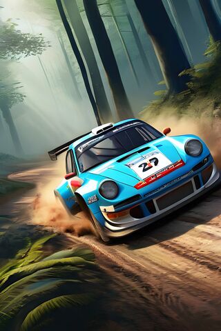 Rally Adventure in the Woods 🚗💨