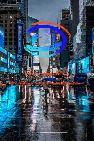 Neon Reflections in Tim..