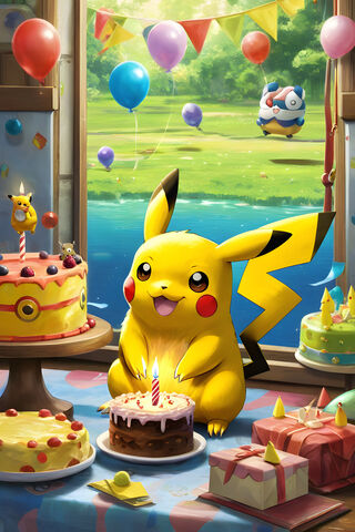 Pikachu's Birthday Bash..