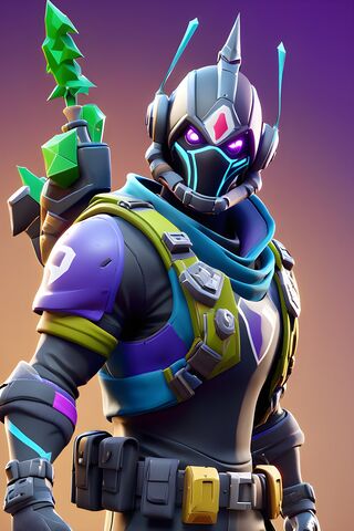 Epic Fortnite Warrior ⚔️✨