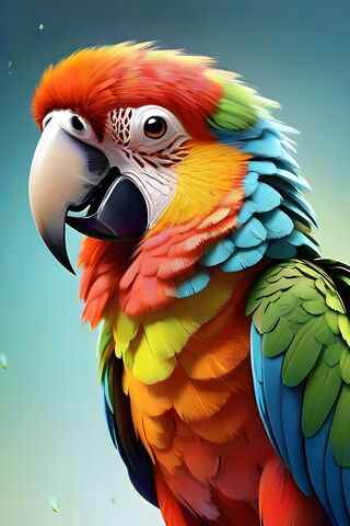 Parrot, Colourful ,bird