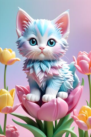 Pastel Kitty