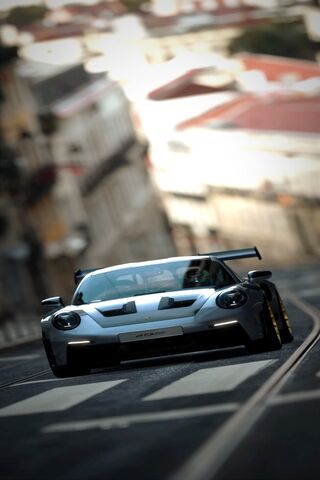 Sleek Speedster on the Streets 🚗💨