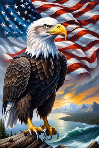 Majestic Eagle Against ..