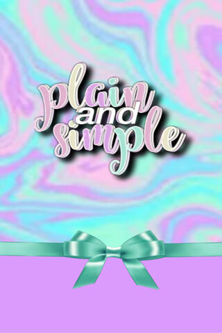 Plain and Simple 🌈✨