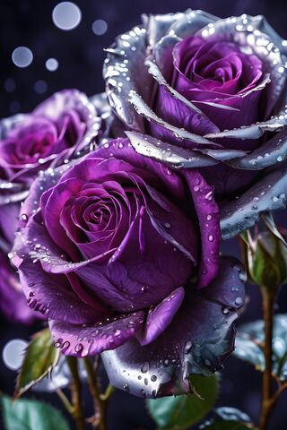Purple Roses