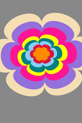 Vibrant Floral Burst 🌸🌈