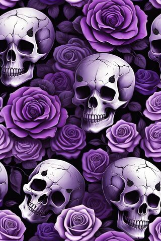 Purple Skulls