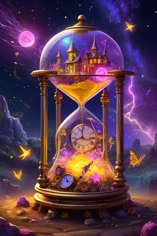 Purple Dreams In Time