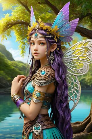 Purple Hair Fairy