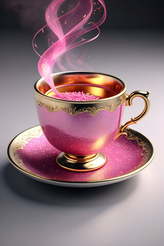 Pink Tea Set