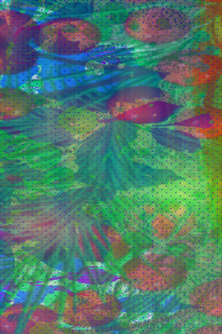 Vibrant Abstract Jungle 🌿✨