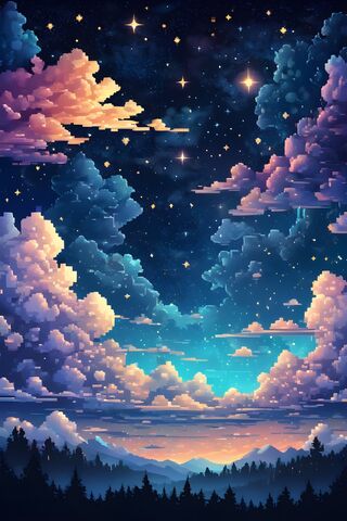 Pixelated Sky