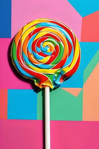 Pop Art Lollipop