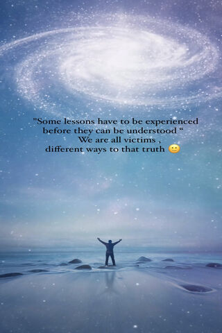 Embracing Cosmic Lesson..