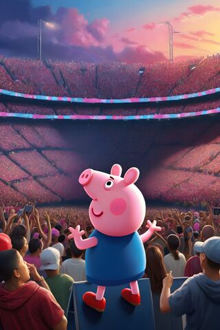 Peppa Pig Takes the Sta..