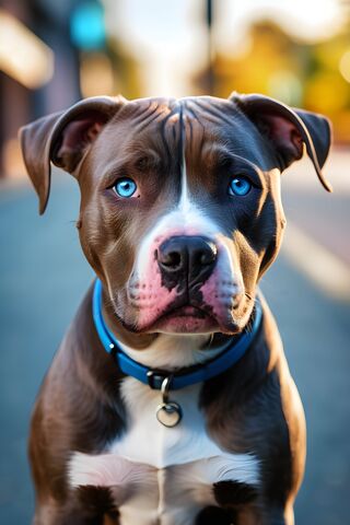 Charming Blue-Eyed Pup 🐶💙