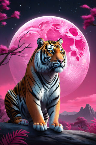 Majestic Tiger Under th..