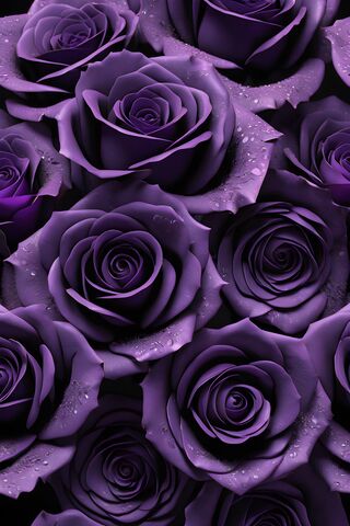 Purple Roses
