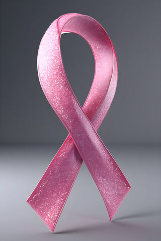 Pink Breast Cancer Ribbon