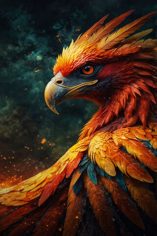 Majestic Phoenix Rising 🔥🦅