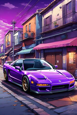Purple Nsx