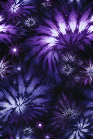 Purple Tie Dye