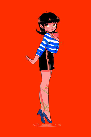 Stylish Character in St..