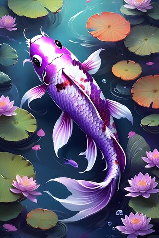Majestic Koi in Tranqui..
