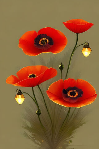 Enchanted Poppies 🌺✨