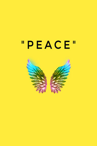 Embracing Peace 🌈🕊️