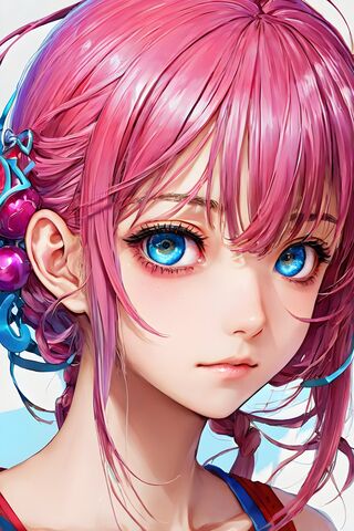 Enchanting Anime Girl w..