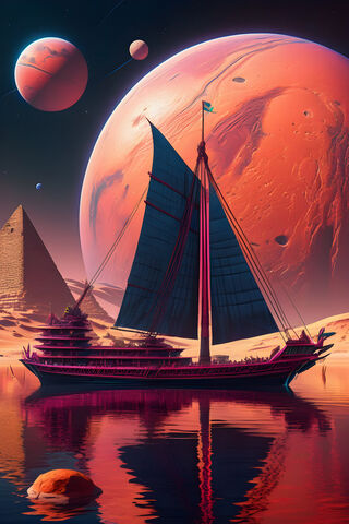 Queen Cleopatra S Mars Nile Ship