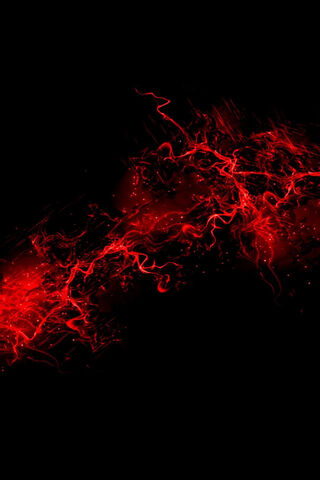 Fiery Red Energy 🌌🔥