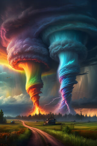 Rainbow Tornado